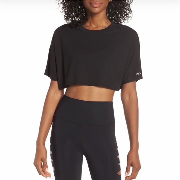 Alo Yoga Cropped Tee